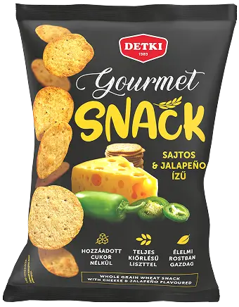 Detki Gourmet Sajtos & jalapeno